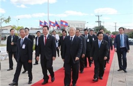 Tổng Bí thư kết thúc tốt đẹp chuyến thăm chính thức CHDCND Lào 