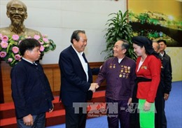  Phó Thủ tướng Trương Hòa Bình gặp mặt đồng bào thiểu số Bắc Giang tiêu biểu