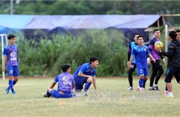 AFF CUP 2016: Đội tuyển Việt Nam tập kín