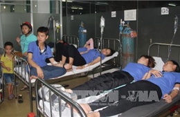 Bình Phước: Hơn 120 công nhân nhập viện do nghi bị ngộ độc thực phẩm