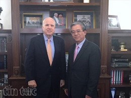 Đại sứ Việt Nam tại Hoa Kỳ gặp Thượng nghị sỹ John McCain