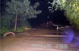 Quảng Ngãi: Hàng trăm ngôi nhà chìm trong mưa lũ