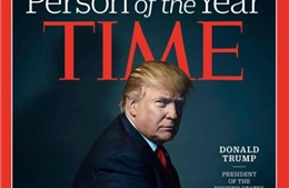 Tạp chí Time chọn ông Trump là “Nhân vật của năm”