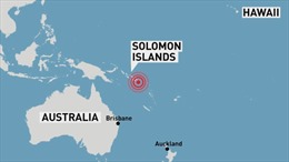 Động đất 8,0 độ richter ở Quần đảo Solomon, nguy cơ sóng thần