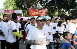 Hàng nghìn người tham gia cuộc Chạy vì trẻ em Hà Nội 2018