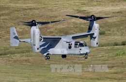 Nhật Bản đề nghị Mỹ đình chỉ hoạt động của trực thăng biến hình Osprey