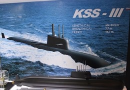 Hàn Quốc đóng tàu ngầm 3.000 tấn trị giá hơn 540 triệu USD