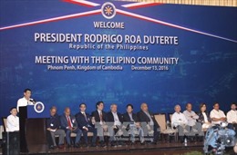 Ông Duterte thăm Campuchia ký nhiều văn kiện hợp tác