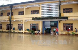 Hỗ trợ khắc phục thiệt hại do mưa lũ 