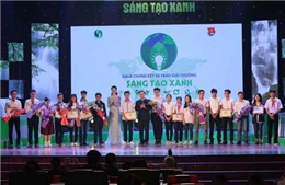 30 sáng kiến được trao giải thưởng Sáng tạo xanh