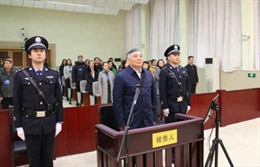 Cựu quan chức cấp cao Trung Quốc lĩnh 14,5 năm tù vì nhận hối lộ