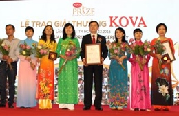 Hai công trình nghiên cứu của y học đạt giải thưởng Kova lần thứ 14