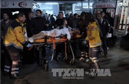 Nổ xe bus chở binh sĩ Thổ Nhĩ Kỳ, đã có thương vong