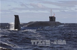 Nga tập trận tàu ngầm nguyên tử trên biển Barents