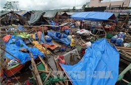 Bão Nock-Ten hoành hành Philippines, ít nhất 3 người thiệt mạng 