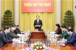 Chủ tịch nước Trần Đại Quang chủ trì Phiên họp Hội đồng Quốc phòng và An ninh