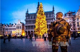 Bỉ tăng cường an ninh tại Brussels trước đêm giao thừa