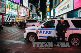 New York dùng hàng trăm phương tiện hạng nặng bảo vệ an ninh năm mới