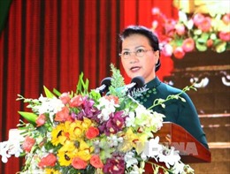 Chủ tịch Quốc hội Nguyễn Thị Kim Ngân dự Lễ kỷ niệm 20 năm tái lập tỉnh Cà Mau
