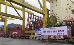 Cảng Đà Nẵng đón tấn hàng đầu năm mới