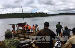 Vẫn chưa tìm thấy 3 người mất tích vụ lật thuyền ở Đắk Nông