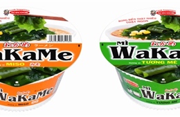 Acecook Việt Nam ra mắt sản phẩm mì tô ăn liền Wakame 