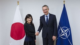 Bộ trưởng Quốc phòng Nhật Bản thăm trụ sở NATO 