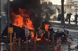 Bom xe nổ rung chuyển Thổ Nhĩ Kỳ, hai tên khủng bố bị tiêu diệt