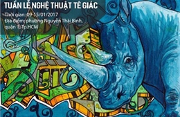 12 góc phố Sài Gòn sẽ truyền tải thông điệp bảo vệ tê giác