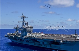 Khi 3 cường quốc Mỹ, Trung Quốc và Nga đều đưa tàu chiến hiện đại tới Biển Đông
