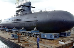 Ấn Độ chuẩn bị hạ thủy tàu ngầm tự chế thứ hai 