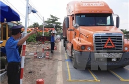 Bình Thuận kiểm soát chặt xe quá tải