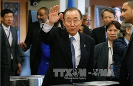Về Hàn Quốc, ông Ban Ki-moon vẫn chưa quyết định tương lai chính trị