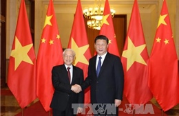 Việt Nam - Trung Quốc ra Thông cáo chung nhân chuyến thăm của Tổng Bí thư Nguyễn Phú Trọng
