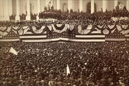 Những bức ảnh lịch sử về lễ tuyên thệ nhậm chức Tổng thống Mỹ