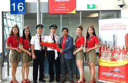 Chuyến bay đầu tiên kết nối TP Hồ Chí Minh – Đài Trung