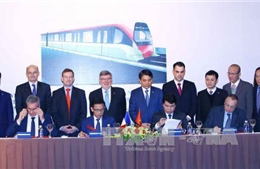 Ký kết gói thầu trên 7.667 tỷ đồng thuộc dự án đường sắt đô thị Nhổn - Ga Hà Nội