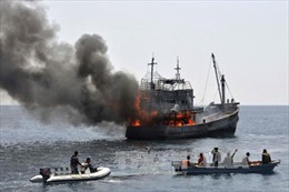 Indonesia tiếp tục đánh đắm tàu nước ngoài đánh bắt cá trái phép