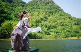  MV đẹp như tranh vẽ quay tại Ninh Bình của nữ ca sĩ dòng nhạc dân gian