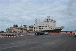 Cảng Quốc tế Long An đón tàu vận chuyển