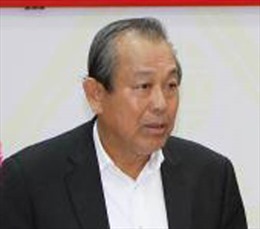 Phó Thủ tướng Trương Hòa Bình thăm và làm việc tại tỉnh Bình Định 