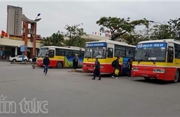 Trên 10.000 lượt xe buýt/ngày phục vụ người dân dịp Tết 