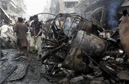 Pakistan: Đánh bom tại chợ rau quả gây thương vong lớn