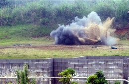 Nổ lựu đạn trong buổi huấn luyện quân sự tại Lào