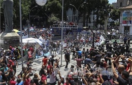 Biểu tình phản đối chính sách kinh tế khắc khổ tại Rio de Janiero 