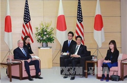 Bộ trưởng Quốc phòng Mỹ cam kết &#39;vai kề vai&#39; với Nhật Bản