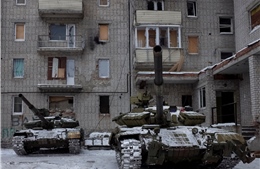 Xe tăng Ukraine sẵn sàng cho tình huống leo thang chiến tranh