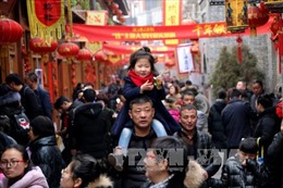 Người dân Trung Quốc chi tiêu mạnh trong dịp Tết âm lịch