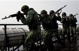 Hơn 2.000 quân nhân Nga tập trận chống khủng bố ở Viễn Đông