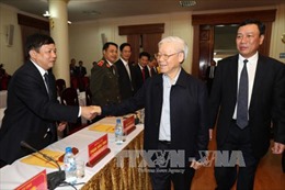 Tổng Bí thư thăm, làm việc tại Nam Định; dâng hương tưởng niệm Tổng Bí thư Trường Chinh